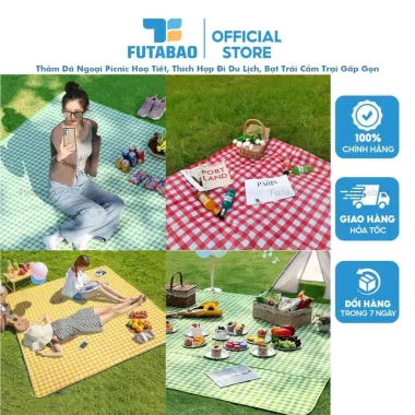 Thảm Dã Ngoại Picnic Gấp Gọn Chống Nước - Cắm Trại, Du Lịch Lý Tưởng Chỉ 39k!