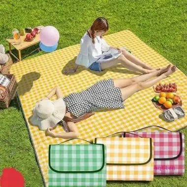 Thảm Picnic Gấp Gọn 1m5/2m2 Giá Rẻ - Giảm Còn 65.000đ Từ 81.900đ
