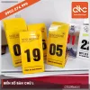 Thẻ Số Thứ Tự Mica Chữ L Để Bàn Giá Rẻ Cho Sự Kiện Lễ Tân Showroom Spa Chỉ 11000đ 6