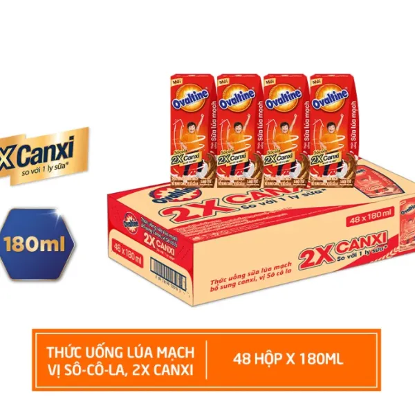 Thành phần dinh dưỡng và giá trị năng lượng của Ovaltine Sô Cô La 1kg