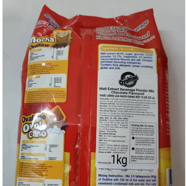 Cách pha chế và thưởng thức Ovaltine Sô cô la trong các dịp gia đình