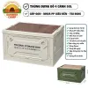 Thùng Đựng Đồ 50L Kèm Bàn - Ldeal Cho Camping, Đầu Giường & Pha Cà Phê - Giảm 450.000 còn 355.000