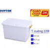 Thùng Nhựa Vuông 120L-220L Duy Tân Giá Rẻ Mua 380k Thay Vì 456k Hà Nội