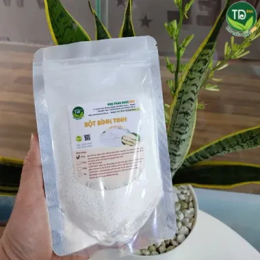 Tinh bột Bình Tinh nguyên chất 100% từ Ninh Thuận - Củ báng, củ khoai hạ giá chỉ 125000đ/kg 3