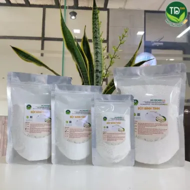 Tinh bột Bình Tinh nguyên chất 100% từ Ninh Thuận - Củ báng, củ khoai hạ giá chỉ 125000đ/kg 6
