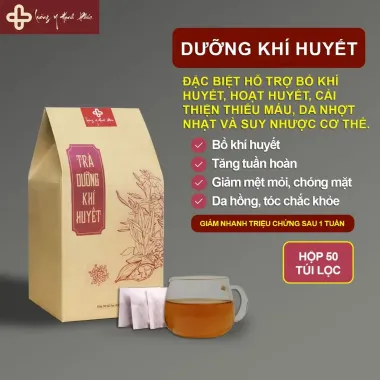 Trà Bổ Khí Huyết Dưỡng Nhan Bội Lan Đường Giá Rẻ 220k Túi 50 Lọc