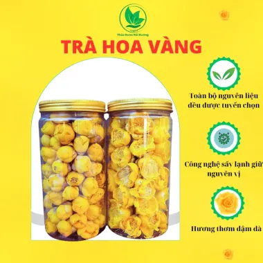 Trà Hoa Vàng Ba Chẽ Quảng Ninh Sấy Lạnh - Bồi Bổ Cơ Thể, Quà Tặng Ý Nghĩa, Giá 299000đ 1