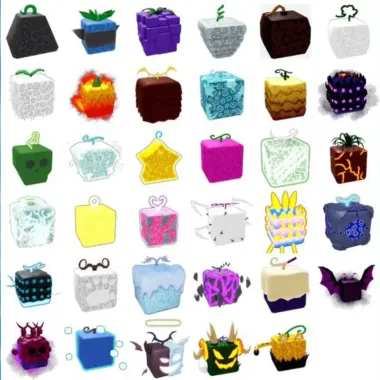 Trái Ác Quỷ Blox Fruits Bộ 13 Loại Kitsune Rocket Quake T-Rex - Giảm 20% còn 100k