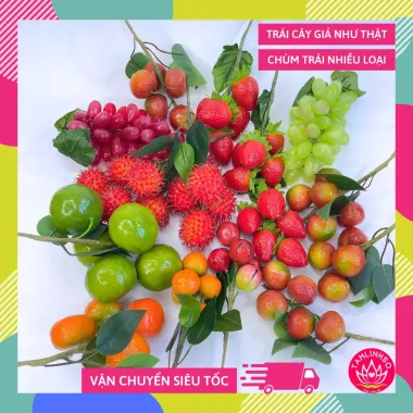 Trái Cây Giả Chôm Chôm Nhựa Decor 10 Chùm Giá Rẻ Chỉ 680k Thay 829k 5