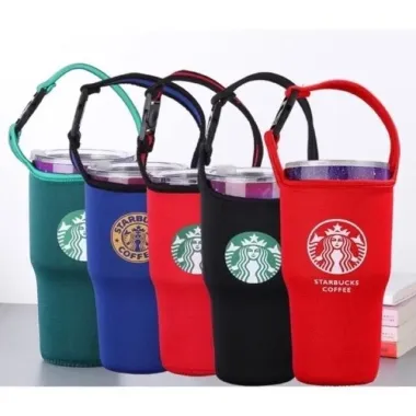 Túi Đựng Bình Giữ Nhiệt Starbuck Co Giãn (màu ngẫu nhiên )