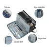 Túi đựng mỹ phẩm nam đa năng, chia ngăn khô ướt, du lịch tiện lợi - Giảm 20% còn 122014đ 1