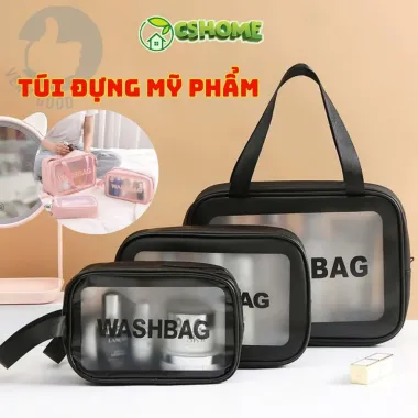 Túi đựng mỹ phẩm nam đa năng, chia ngăn khô ướt, du lịch tiện lợi - Giảm 20% còn 122014đ 4
