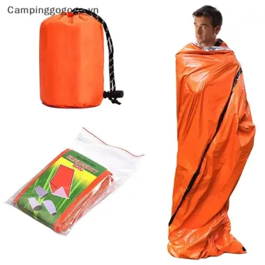 Túi Ngủ Mylar Siêu Chống Thấm Nước Giữ Nhiệt Cho Cắm Trại Đi Bộ Đường Dài Giá Rẻ 70680đ