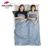 Túi Ngủ Văn Phòng Naturehike LW180 Siêu Nhẹ Gọn 700g Ghép Đôi 3 Mùa Outdoor Giá Rẻ 449k 5