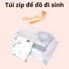 Túi Zip Đựng Quần Áo Đi Du Lịch, Sinh - Giá Cực Sốc Chỉ 2800đ Thay 3472đ!