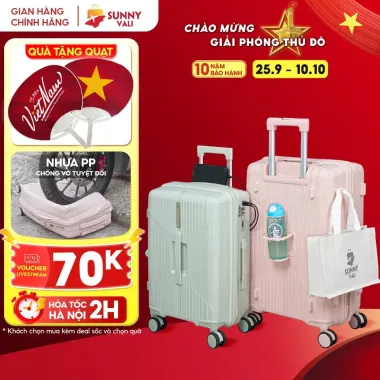 Vali Du Lịch Siêu Nhẹ Sunny Choco Kéo Size 20 24 28 Chống Vỡ Giá Rẻ 500K 5 Vali Du Lịch Siêu Nhẹ Sunny Choco Kéo Size 20 24 28 Chống Vỡ Giá Rẻ 500K 5
