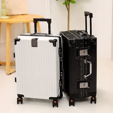 Vali Khung Nhôm Khóa Sập Giá Rẻ Size 20/24/28 KN88 Chất Lượng Cao 280k