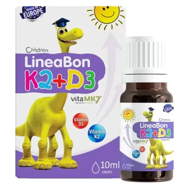 Vitamin D3 K2 cho trẻ sơ sinh Lineabon D2K3 tăng chiều cao giảm còi xương giá chỉ 295000 3