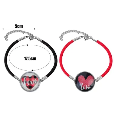 Vòng Tay Cặp Đôi Dạ Quang Mặt Trăng Ngôi Sao Điều Chỉnh - Trang Sức Tình Yêu Giảm 8800đ 6 Vòng Tay Cặp Đôi Dạ Quang Mặt Trăng Ngôi Sao Điều Chỉnh - Trang Sức Tình Yêu Giảm 8800đ 6