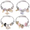 Vòng Tay Titan Charm Vương Miện Tình Yêu - Lắc Tay Khắc Ghi Sáo Giá 100K