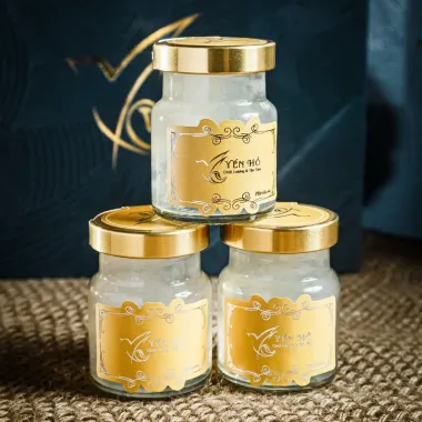 Yến Chưng Sẵn 30% Tổ Yến Tươi Hộp 10 Hũ - Khuyến Mãi 384750đ Yến Sào Khánh Hoà Yến Thương 6 Yến Chưng Sẵn 30% Tổ Yến Tươi Hộp 10 Hũ - Khuyến Mãi 384750đ Yến Sào Khánh Hoà Yến Thương 6
