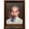 Ảnh Chân Dung Hồ Chí Minh Kiểu Cổ Đẹp - Kích Thước 26*35cm - Giảm 30k