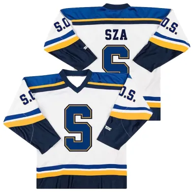 Áo SZA Jersey SOS Blind Album - Áo dài tay cá nhân hóa Tour 2025 giá chỉ 103680đ