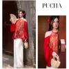 Áo Yếm Lụa Cách Điệu Trung Thu Sen Huế Hội An Giảm 20% Còn 439k