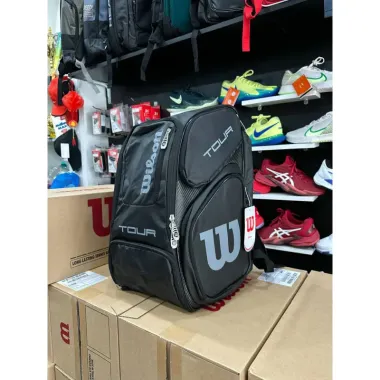 Balo Tennis Wilson Tour V Lớn Đen Đen Giảm Giá - C backpack Thể Thao Chất Lượng Cao 1399000đ Balo Tennis Wilson Tour V Lớn Đen Đen Giảm Giá - C backpack Thể Thao Chất Lượng Cao 1399000đ