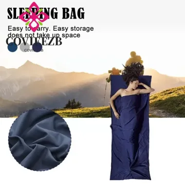 Bộ đồ giường cắm trại COVIEEZB - Túi ngủ polyester 75x210cm giá rẻ chỉ 179.820đ