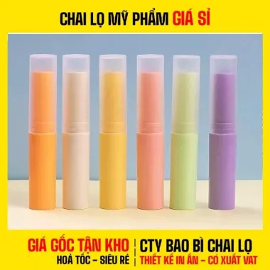 Combo Son Dưỡng Handmade 5 Cái Giá Rẻ - Thỏi Son Mini DIY 4g Chỉ 26.4K