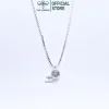 Dây chuyền bạc nữ TLEE đá tròn nhỏ đơn giản giá chỉ 476k giảm từ 585k D0173 TLEE JEWELRY