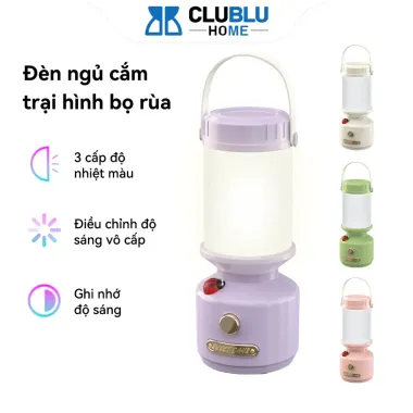 Đèn Cắm Trại LED CHOME GL325 Sạc USB - Đèn Ngủ Đa Năng 3 Màu Điều Chỉnh Vô Cấp Giá Rẻ 65K