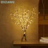 Đèn Cây Thông Noel OXZAWG 70cm 50LED Chạy Pin - Đèn Bàn Ăn Lễ Hội Giá Rẻ 106040đ