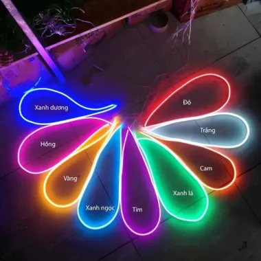 Đèn LED Neon 12V 50m Cuộn Quảng Cáo Trang Trí Giá Rẻ - Chưa Bao Gồm Nguồn