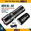 Đèn Pin Cầm Tay Siêu Sáng BL-A9 Zoom Xa Full Kim Loại Sạc Type-C Giá Rẻ 420k