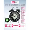 Đồng Hồ Báo Thức Để Bàn Chuông To, Quartz Có Dạ Quang Có Đèn Trang Trí Bàn Học Phòng Kích Thước 10cm