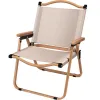 Ghế Nhôm Gấp Gọn Dã Ngoại Giá Rẻ - Tay Cầm Gỗ, Cắm Trại, Picnic Tiện Lợi Chỉ 135k
