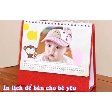 In Lịch Tùy Chỉnh Giá Rẻ - Lịch Để Bàn, Lịch Treo Tường Chỉ 120k