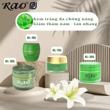 Kem Rao Trắng Da Chống Nắng Giảm Thâm Nám Tàn Nhang - Rao Kem Nám Giá Chỉ 124k