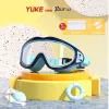 Kính Bơi Cho Bé Tầm Nhìn Rộng Chống Thấm Nước K1 YUKE Giá Rẻ 165k
