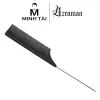 Lược chuôi nhọn Inox làm bằng sợi Carbon chống tĩnh điện chịu nhiệt độ cao
