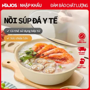 Nồi Đá Chống Dính Nhật Cao Cấp - Bếp Từ Emojoo Giá Rẻ Chỉ 229k