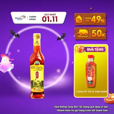 Nước mắm Phú Quốc chỉ dẫn địa lý 500ml giá chỉ 69.000đ - Tiết kiệm ngay!