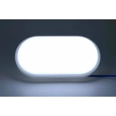 Ốp Chống Ẩm Bầu Dục 18W 24W Ánh Sáng Trắng Siêu Bền Giá Tốt 75k Ốp Chống Ẩm Bầu Dục 18W 24W Ánh Sáng Trắng Siêu Bền Giá Tốt 75k