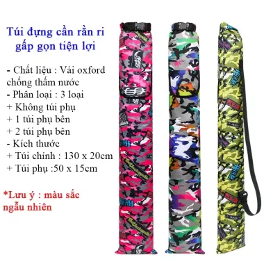 Túi Đựng Cần Câu Cá Gấp Gọn 1m3 Sức Chứa Lớn Dễ Vệ Sinh Giá Rẻ 37000đ