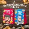 Túi Fastfood Natra Ngáo Bánh Mì - Túi Giấy Giá Rẻ 185.000đ - Khuyến Mãi