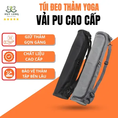 Túi Thảm Tập Yoga Chống Nước 72x15x15cm Giá Rẻ - Túi Đựng Thảm Yoga Hoa Văn HV YOGA QG Giảm 2000+