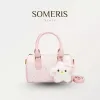 Túi xách HelloKitty size 20 giảm 50% - Cầm tay Someris tặng charm xinh, giá chỉ 83788đ
