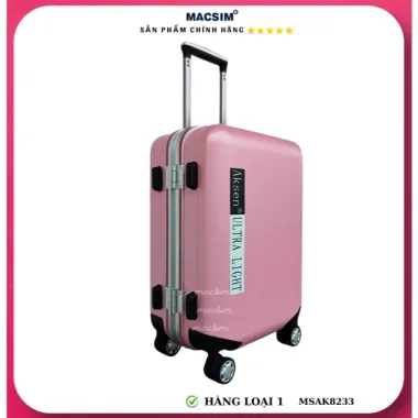 Vali hồng cao cấp Macsim Aksen MSAK8233 24inch giảm giá còn 2187000 đồng